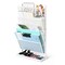 Bookend Bookshelf Desktop Book Storage Rack, Document Display Stand, Newspaper and Magazine Office File Organizer